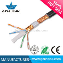 0.57mm CU/CCA/CCS 23awg cheap cat6 network cable cat6 outdoor network cable